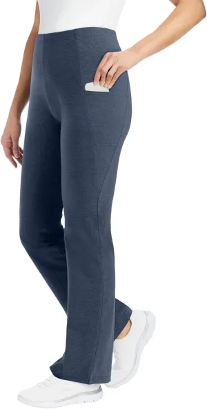 Woman Within Plus Size Pocket Bootcut Legging