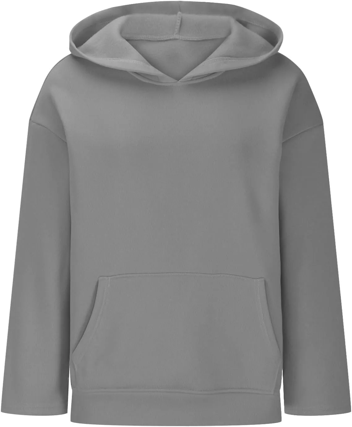Women Hoodies Oversized Sweatshirts Pullover Fleece Sweater Long Sleeve With Pockets Casual Winter Fall Y2k Clothes