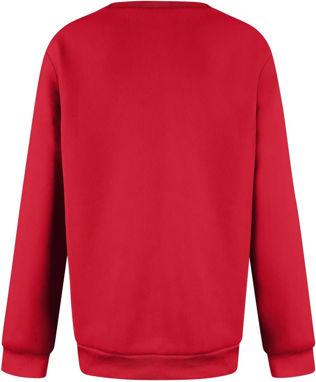 Women Long Sleeve Crewneck Fall Sweatshirt Hoodies Oversized Fleece Pullover Tops Y2k Teen Girls Preppy Clothes 2024