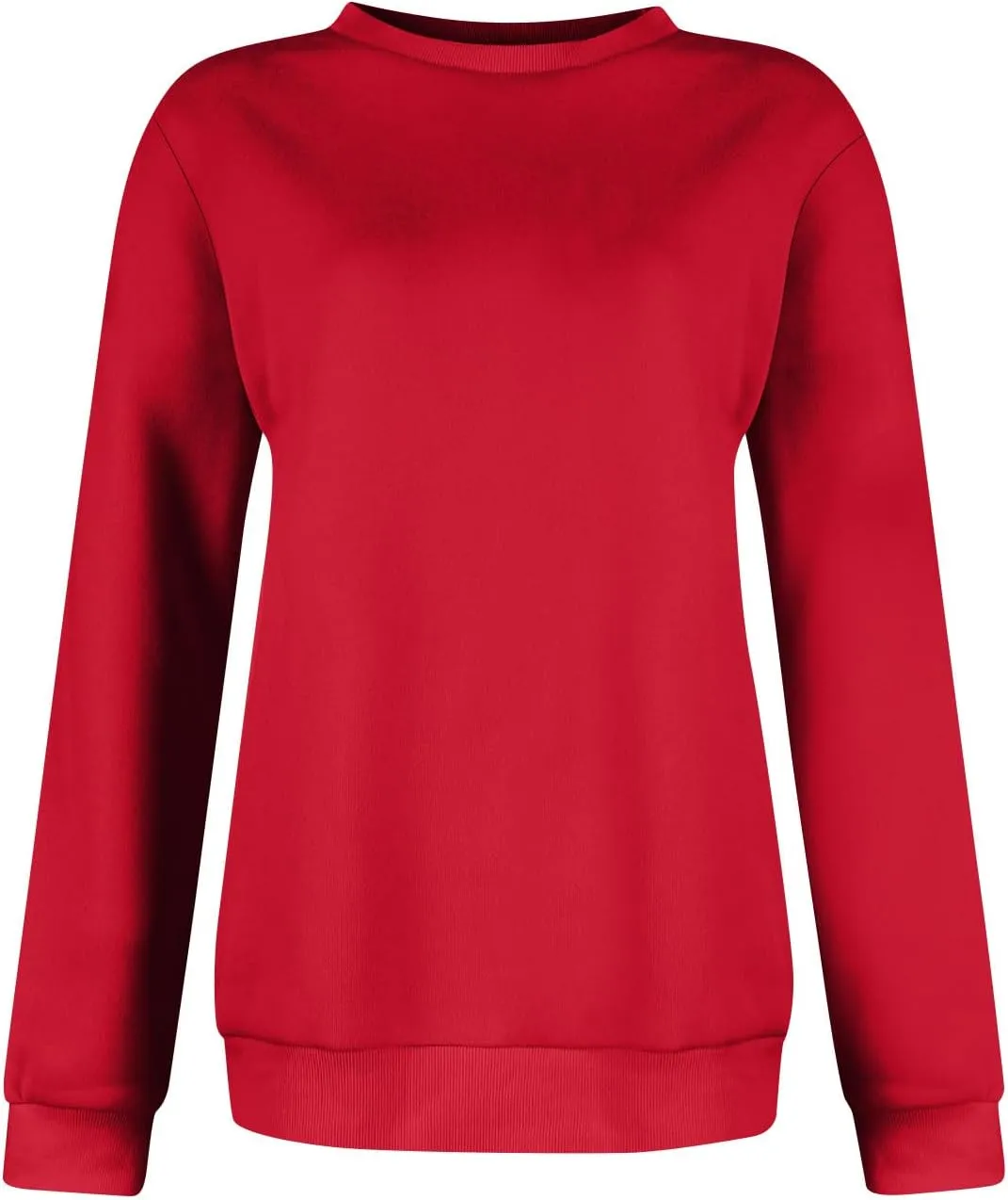 Women Long Sleeve Crewneck Fall Sweatshirt Hoodies Oversized Fleece Pullover Tops Y2k Teen Girls Preppy Clothes 2024