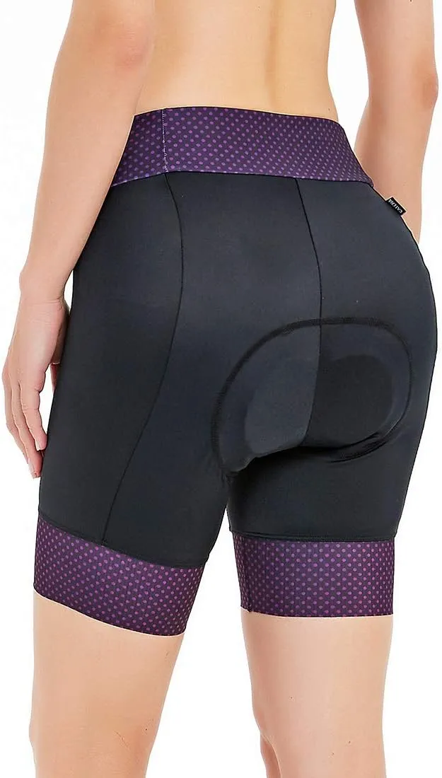 Women's Bike Shorts 3D Padded Cycling Short Pants for MTB Road Bicycle Multi Color