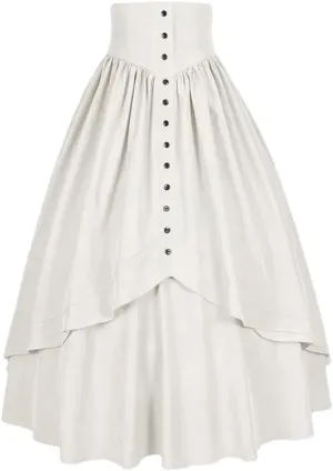 Women's High Waist A-Line Skirt, Retro Fish Tail Midi Skirt. Women Casual Slim Fit Skirt