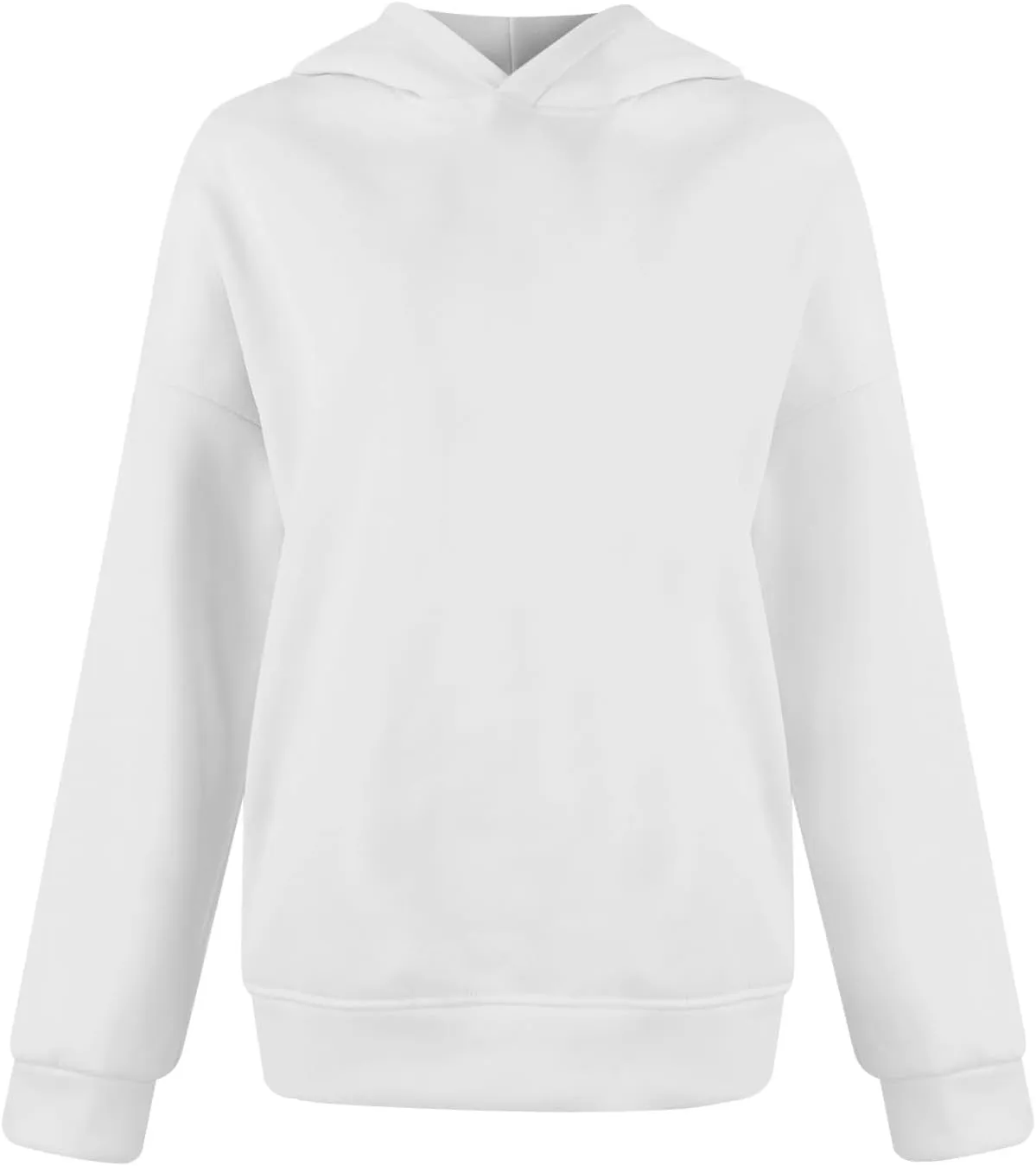 Womens Hoodies Oversized Sweatshirt Drop Shoulder Long Sleeve Fleece Hooded Pullover Sweatshirts Comfy Sweatshirts