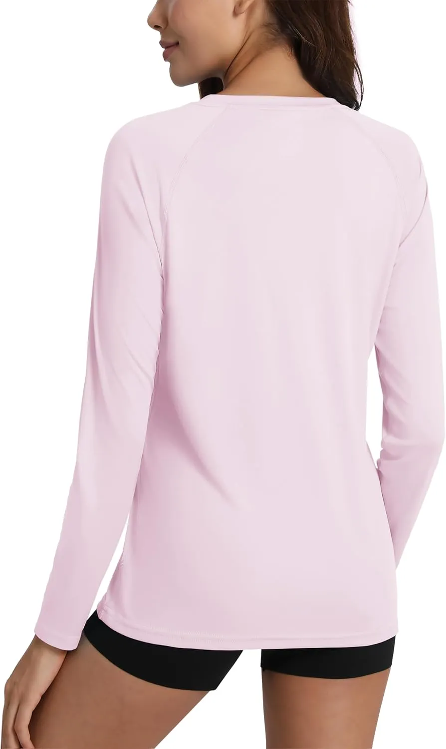 Women's Long Sleeve Shirt UPF 50  UV Sun Protection Rash Guard Lightweight Quick Dry Hiking Workout Tops