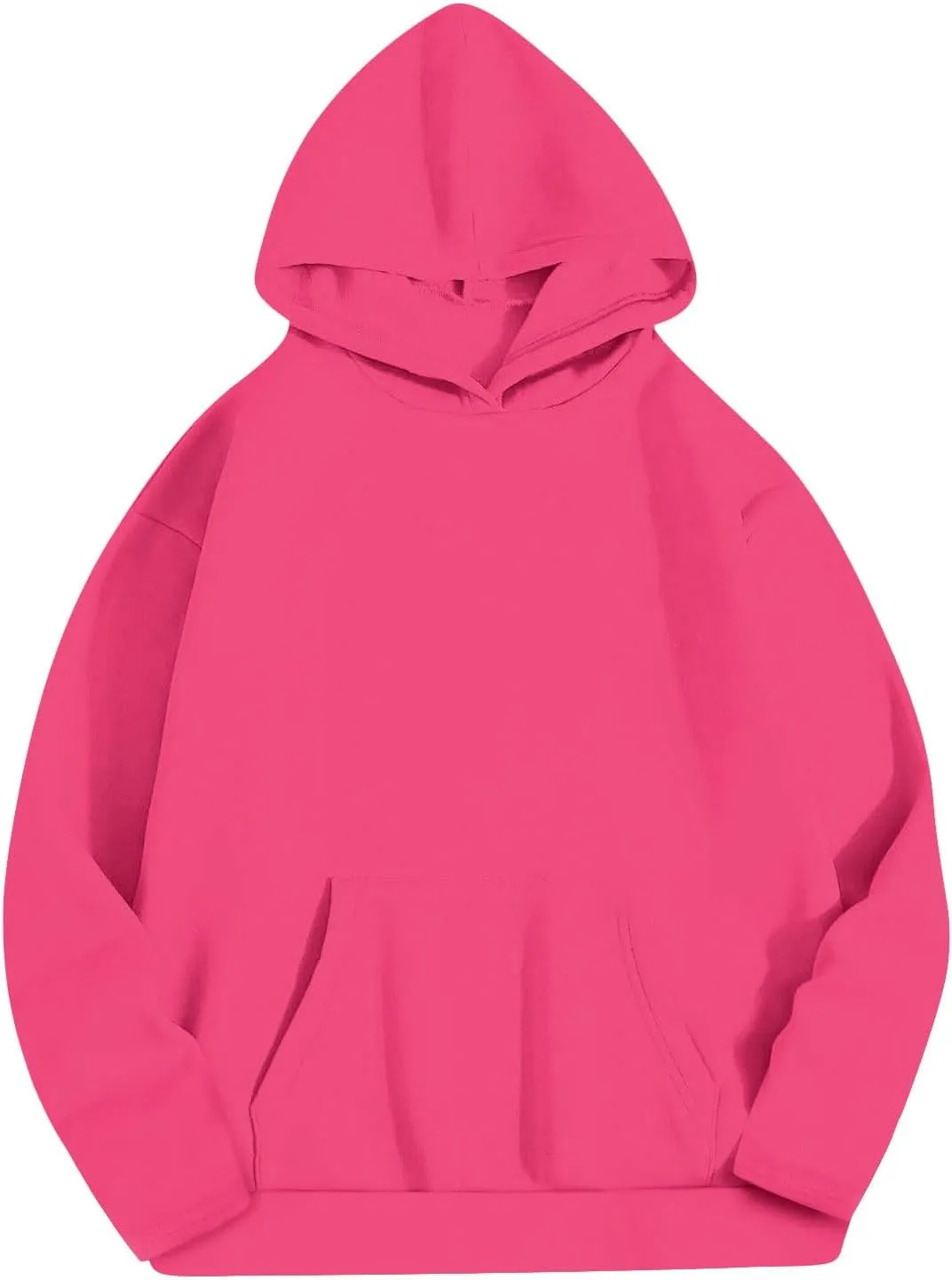Womens Oversized Hoodies Fleece Long Sleeve Hooded Sweatshirts Pullover Trendy 2024 Fall Winter Outfits with Pockets
