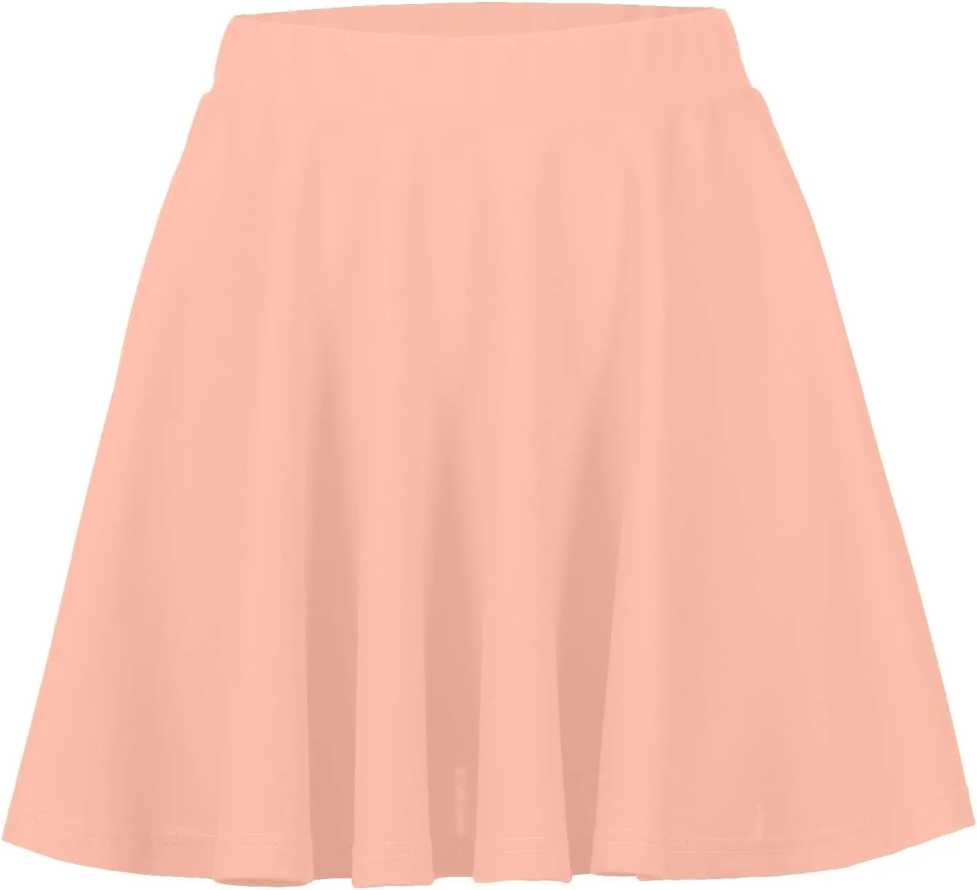 Women's Solid Color Mini Skirt Above Knee Length Casual Pencil Skirt Womens Pleated Skirt Mini