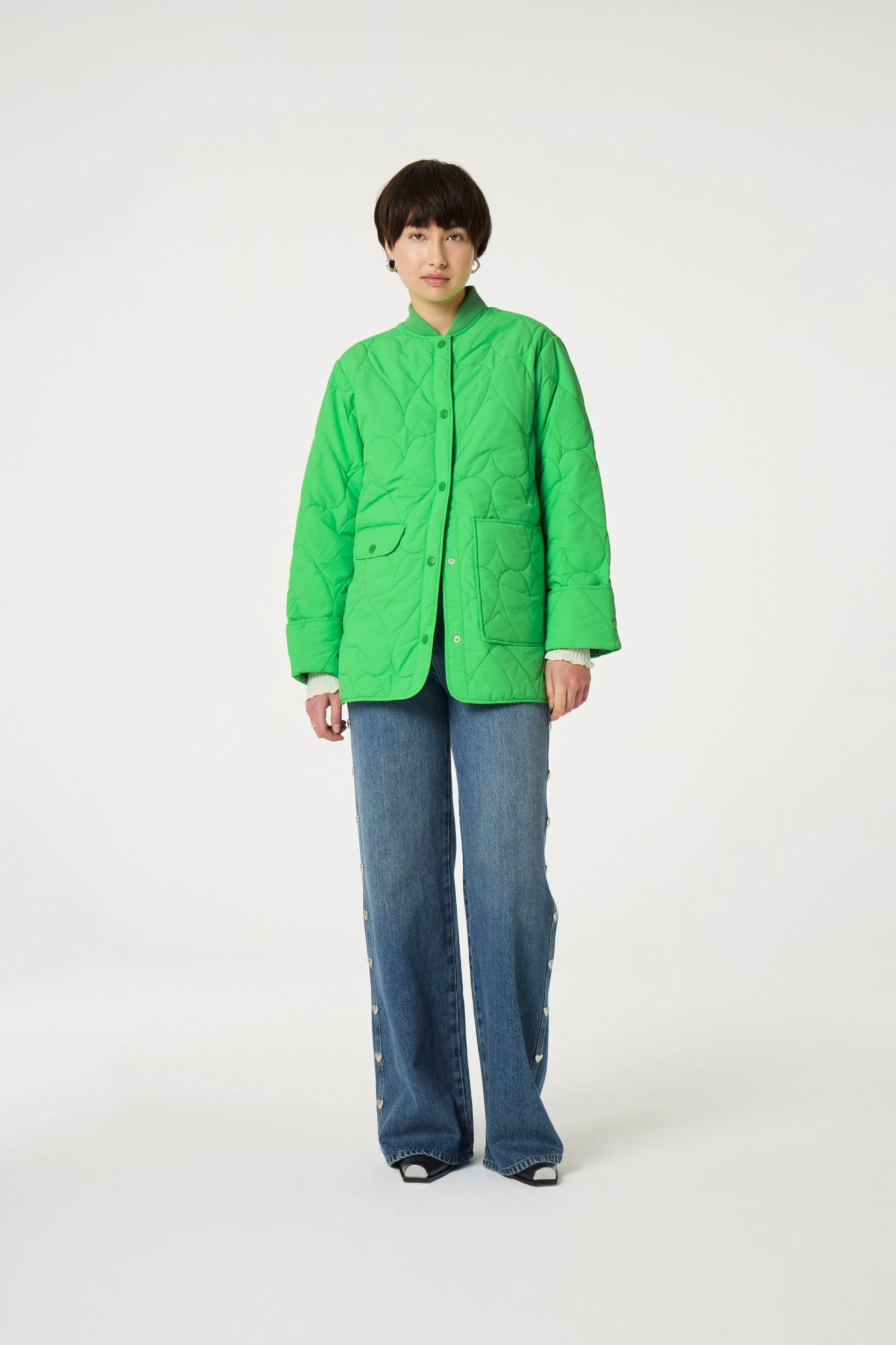 Xander jacket - Green Juice