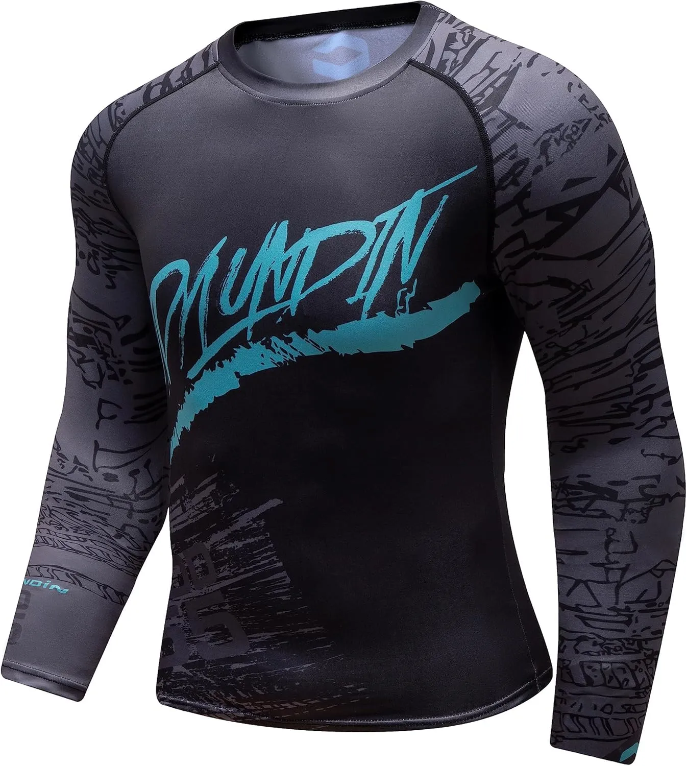 Xingfenly Long Sleeve Compression Shirt Men Quick Dry Gym Fitness Sport Male Running Workout Tights for