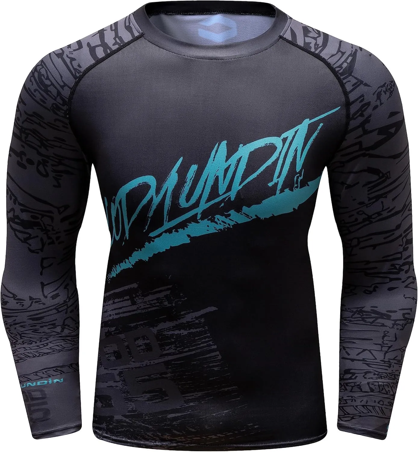 Xingfenly Long Sleeve Compression Shirt Men Quick Dry Gym Fitness Sport Male Running Workout Tights for